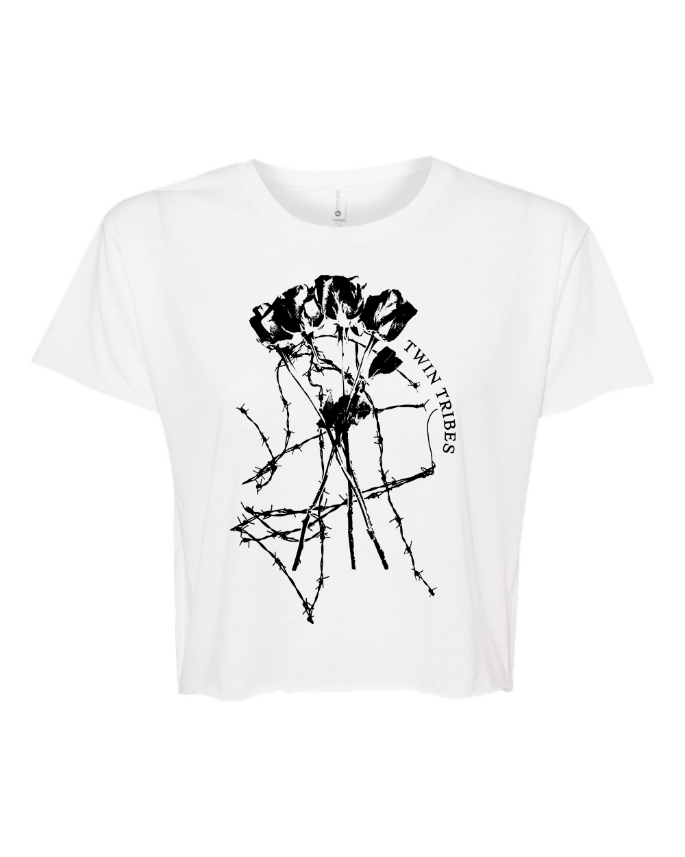 "Roses" festival crop top