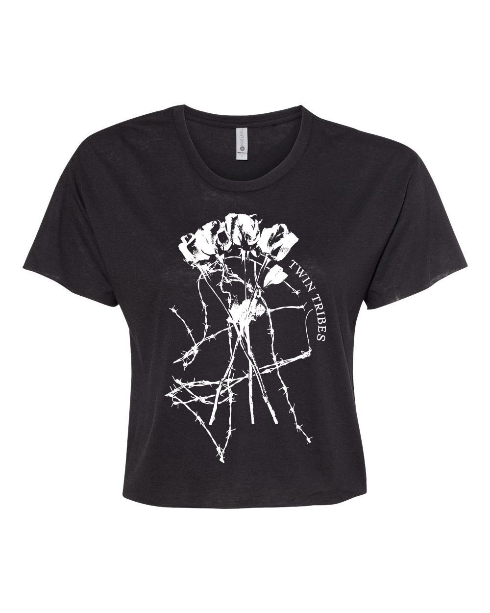 "Roses" festival crop top