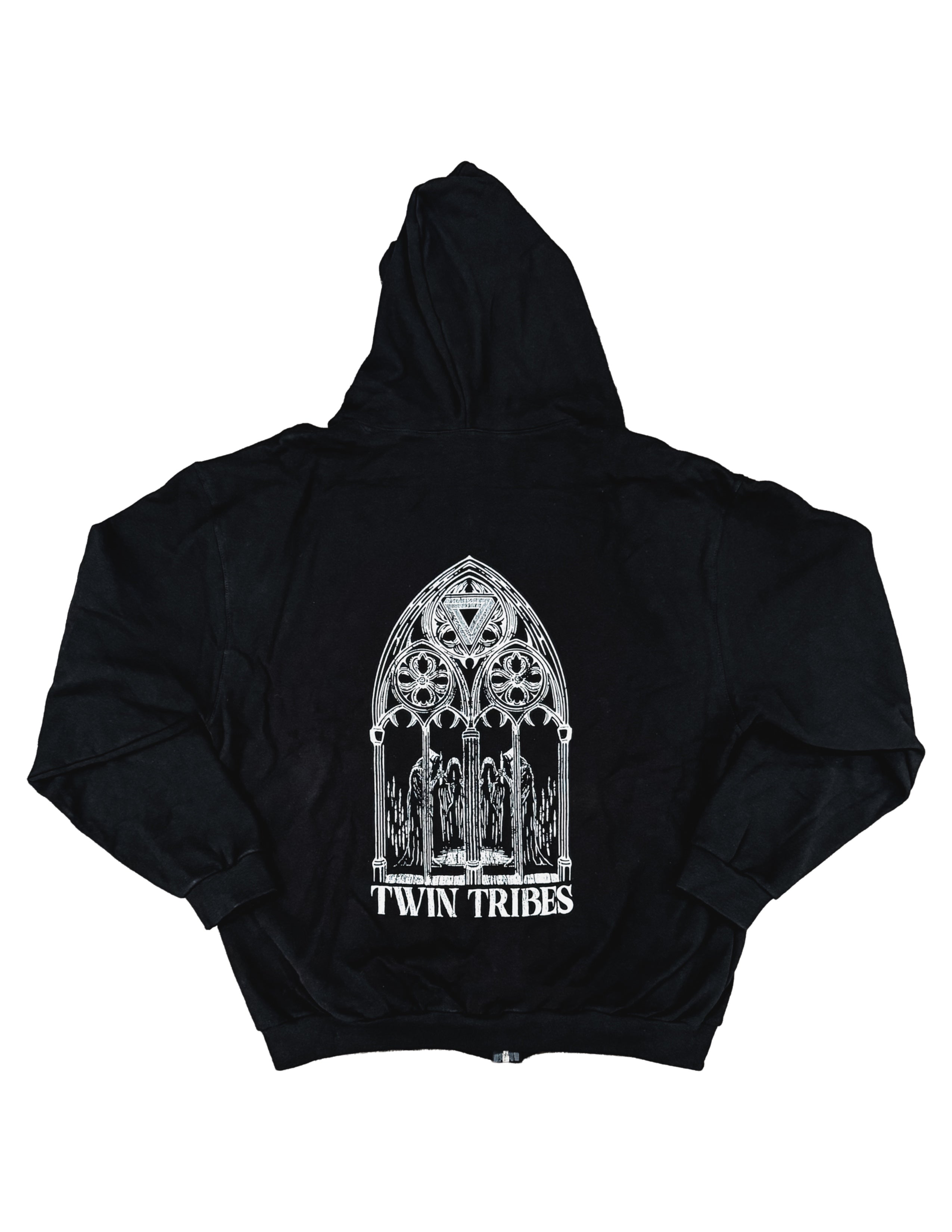 "Cathedral" zip-up hoodie