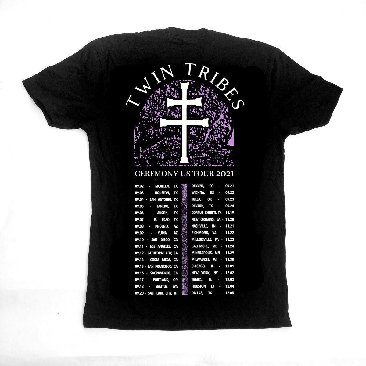 Ceremony 2021 Tour tee