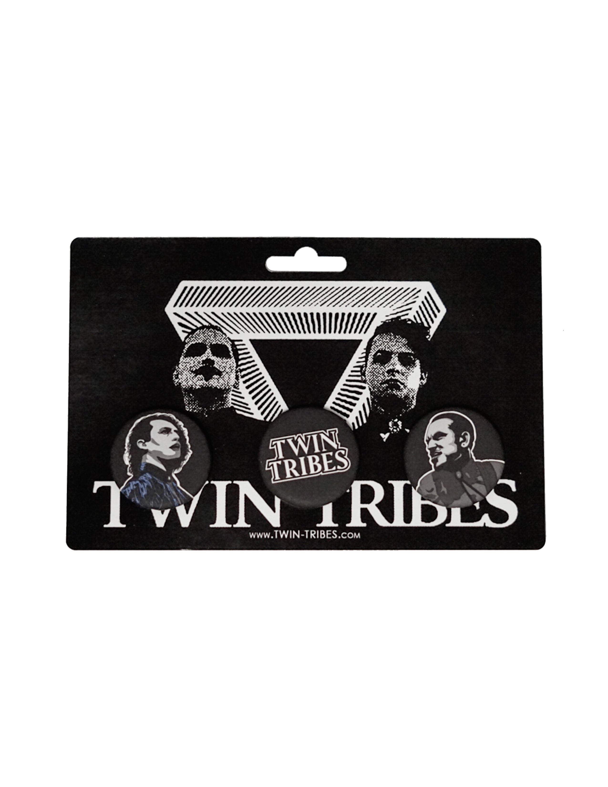 Twin Tribes Button Pack