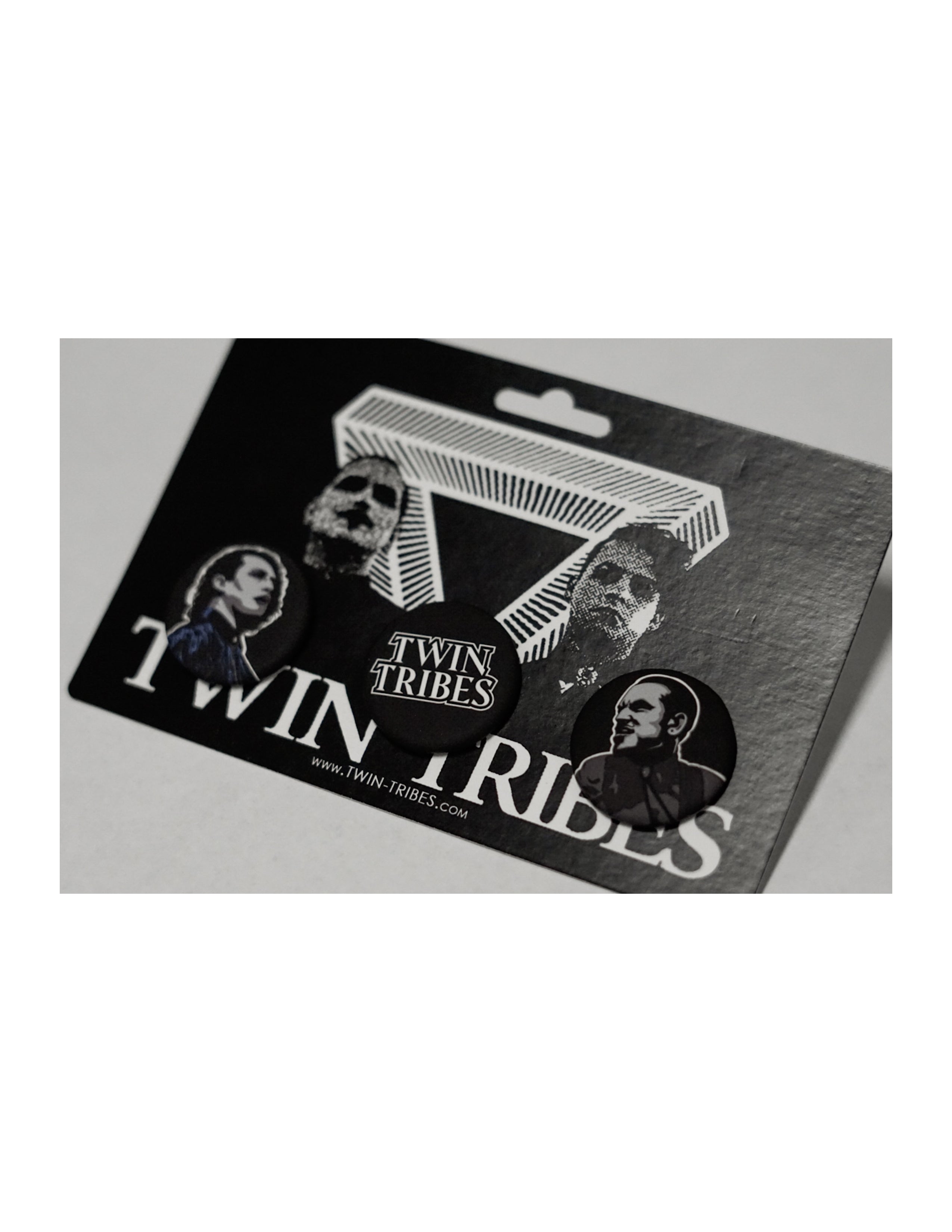 Twin Tribes Button Pack