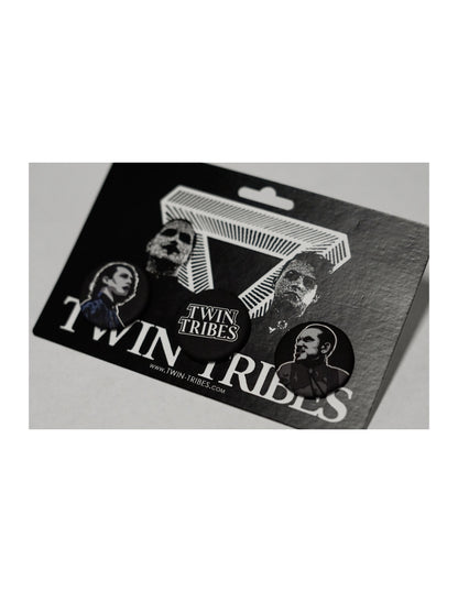 Twin Tribes Button Pack